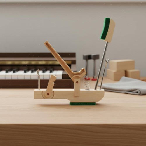 Piano action connector - piano,
