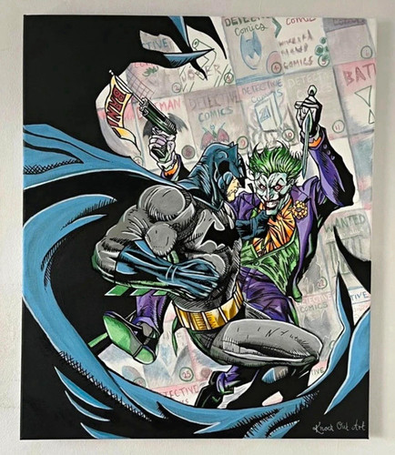 Batman joker knock out - vs,