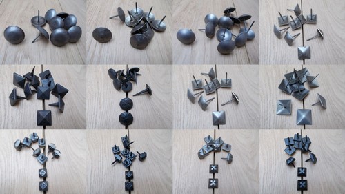 Door studs nails old - 10,