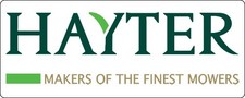 HAYTER ~ PLAQUE ~ badge decal sign lawnmower cylinder rotary mower ride on logo