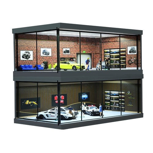 Diorama car garage - car,