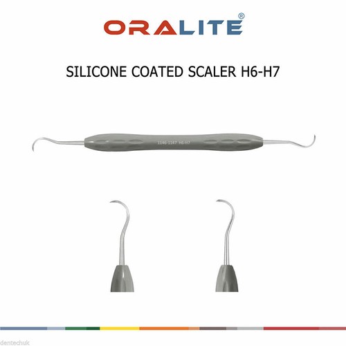 Silicone coated sickle scaler - sickle,