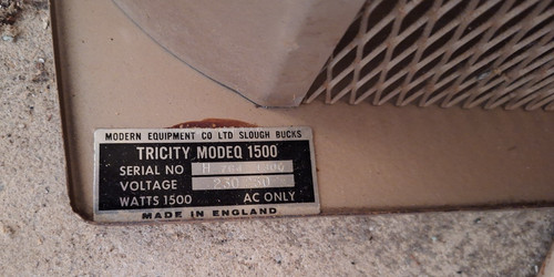 Antique electric heater - , +