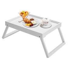 Bamboo bed tray table - table, with