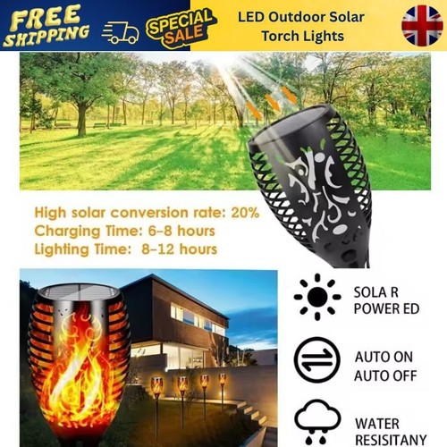 Pack solar torch - solar, led