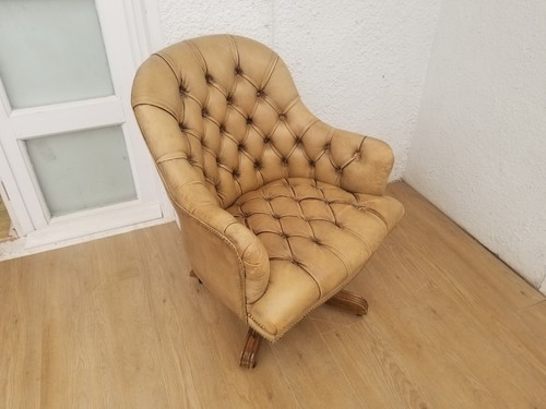 Vintage faded brown leather - vintage,