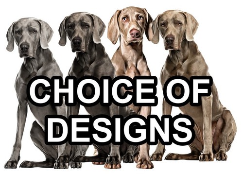 Weimaraner self adhesive dog - self,