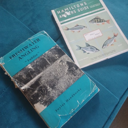 Vintage angling fishing books - angling,