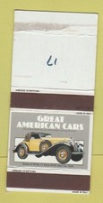 Matchbox - Great American Cars 1932 Stutz Bear Cat WEAR