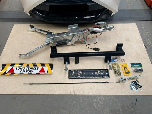 Motorhome towbar frame - a,