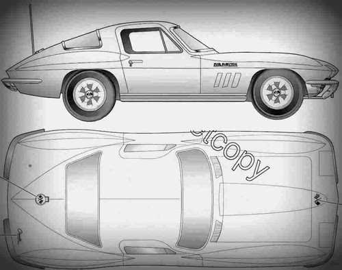 Chevrolet corvette stingray - corvette, c2