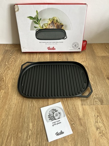 Fissler cast iron grill plate - iron,
