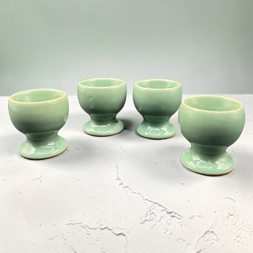 Denby manor green egg cups - denby,