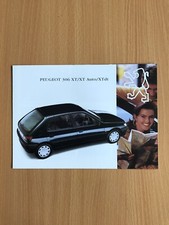 Peugeot 306 XT / XT Auto / XTdt UK Sales Leaflet
