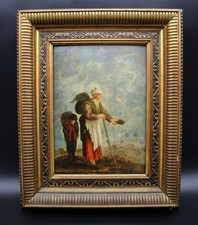 Antique Oil Painting 1840 -