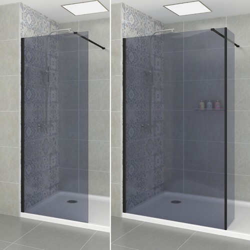 Wet room shower screen flipper - wet,