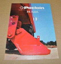 Poclain PA HJUL Volvo BM