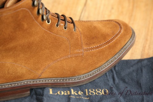 Loake 1880 brown suede - loake,
