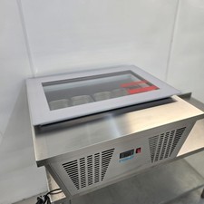 Ice Cream Freezer 4 Napoli Pans Scoop Frozen Display Polar GK068