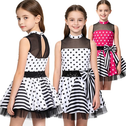 Girl sleeveless polka - girl's,