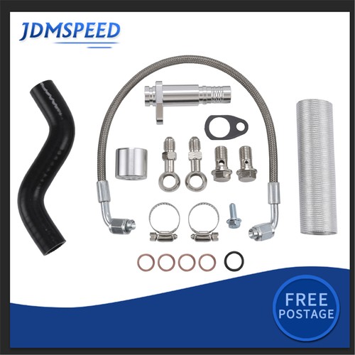 Turbo oil feed drain - turbo,