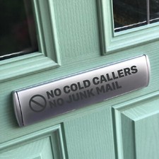 No Cold Callers No Junk Mail -