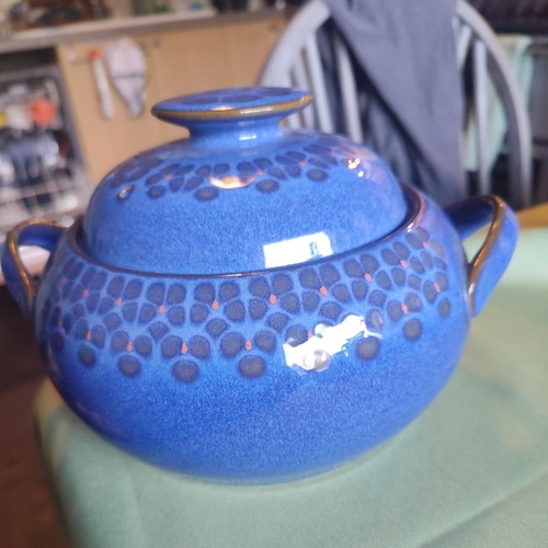 Denby midnight blue casserole - denby,