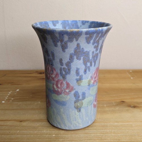 Vintage studio pottery vase - vintage,