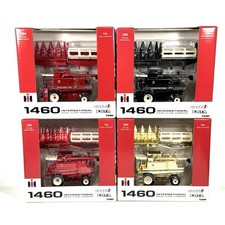 1/64 Case IH International Harvester 1460 Combine 4 Piece Chase Set Ertl