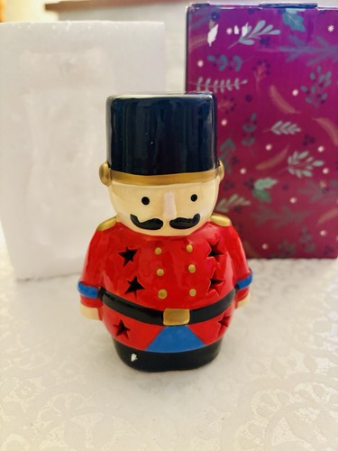 Ceramic toy soldier nutcracker - ceramic,