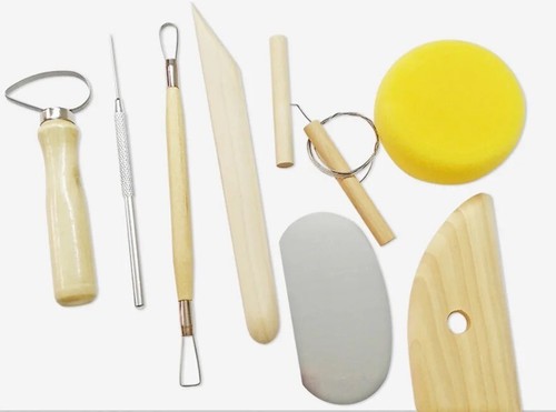 Pack clay pottery tool kit - 8,