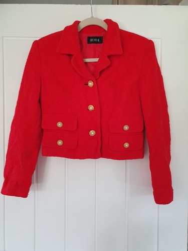 Vintage devia red boucle - devia,