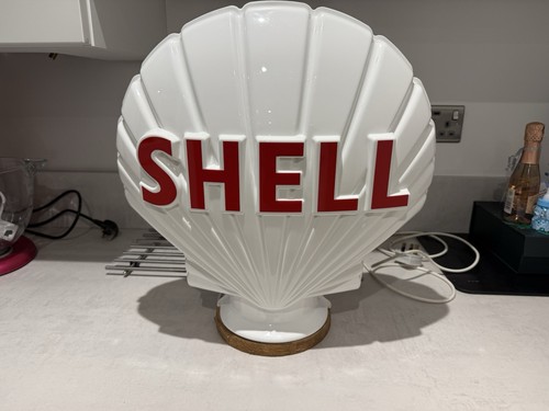Shell petrol perspex - perspex, pump
