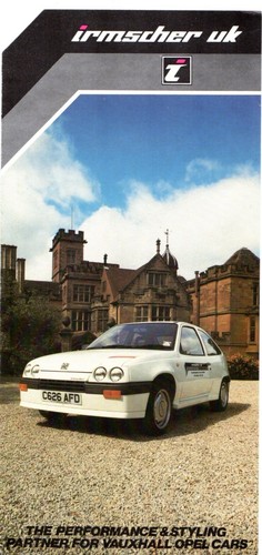 Vauxhall opel irmscher body - opel,