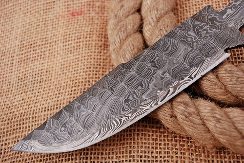 Custom hand forged damascus - hand,