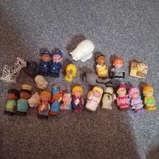 Happy land Figures  25 Food Fairy Police Animals Bundle Job Lot ELC Happyland