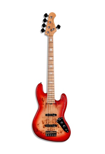 Sqoe sjb750 bass - j-bass, 5-string