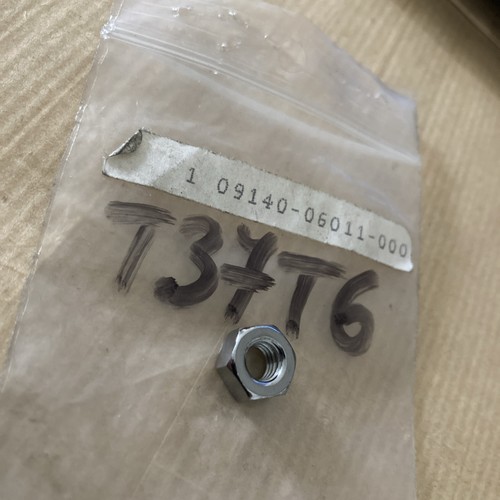 Suzuki 09140 06011 nut 6mm - 09140-06011,