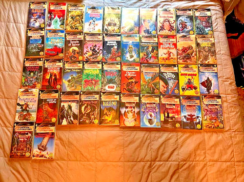 Fighting fantasy book lot - book,