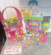 Famosa Pinypon Playset Apartment Take It anywhere dolls accessories bundle 