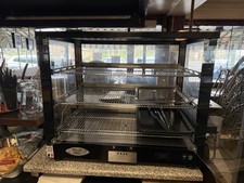 Roller Grill Heated 3 Shelf