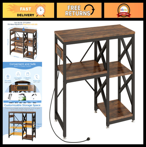 Adjustable tier aquarium - adjustable,