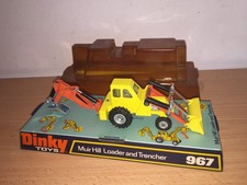 Dinky Toys 967 MUIR HILL LOADER AND TRENCHER MIB, 1973 Vintage