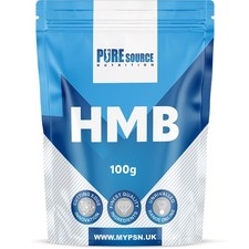 PSN 100% Pure HMB Powder Maximum Strength & Purity Powder Recovery 250g|500g|1kg