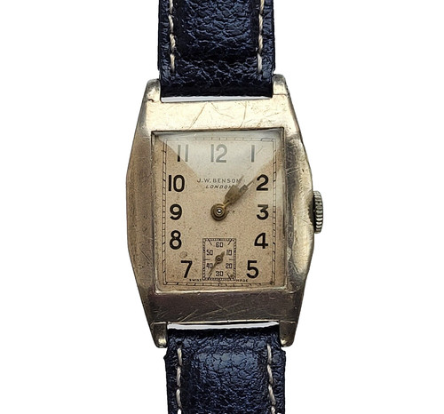 1938 solid silver benson - solid, j