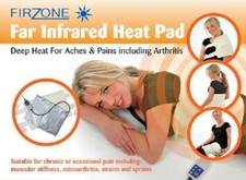 Firzone far Infrared deep heat  Multi-positional Therapy pad Pain relief