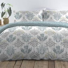 Dreams & Drapes Emily Cotton Rich Polycotton Duvet Cover Set in Duck Egg Blue