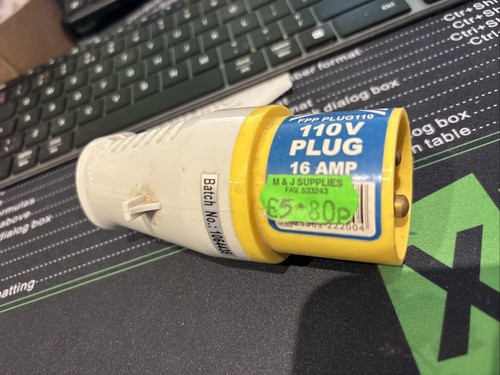Faithfull fppplug110 yellow - faithfull,