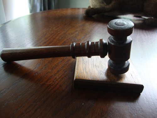 Handmade wood gavel and - handmade,