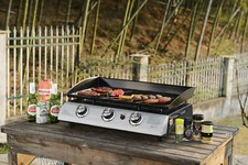 Gas BBQ 3 Burner Plancha in